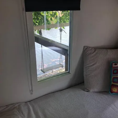 Gezellige Pipo Met Grote Schommel Aan Het Water En Hottub