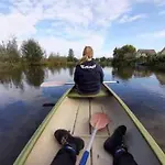 Gezellige Pipo Met Grote Schommel Aan Het Water En Hottub
